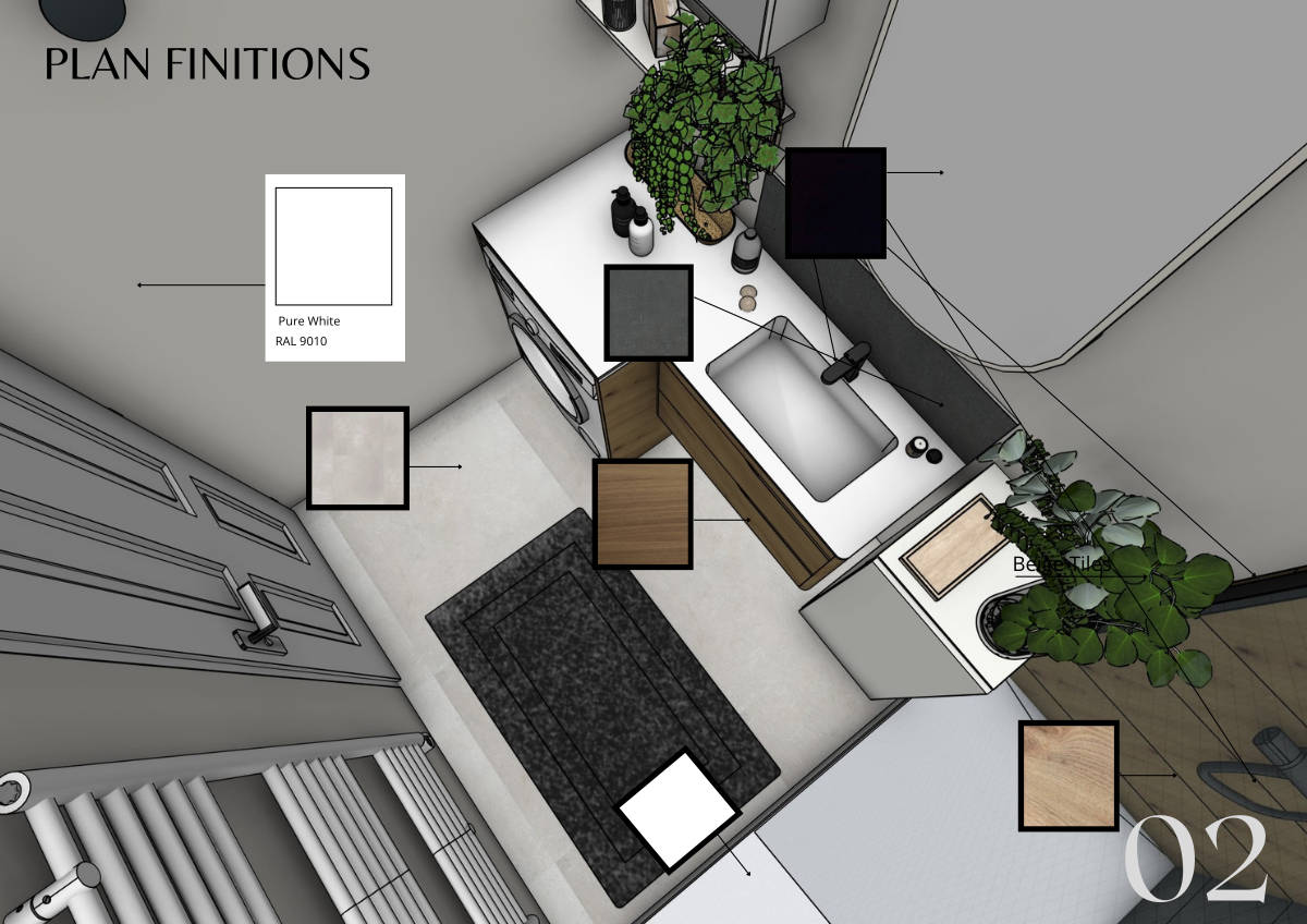 Conception 3D - Plan détaillé et finitions