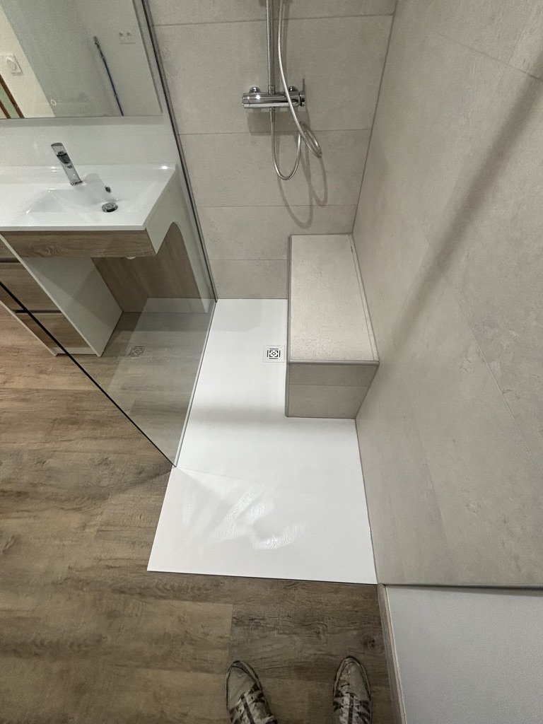 Création salle de bain PMR – Photo 2